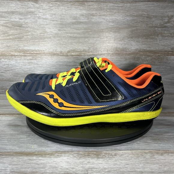 Saucony Men’s Unleash SD Discus Hammer Shot Put Track & Field Shoes Size 15 - Picture 1 of 9